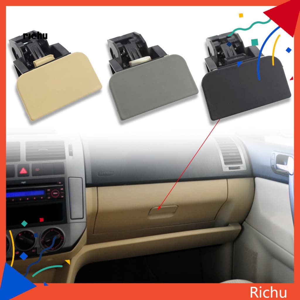 Richu* Suporte de Luvas Profissional Resistente ao Calor ABS com Fivela e Clipe de Substituição para Volkswagen Polo N