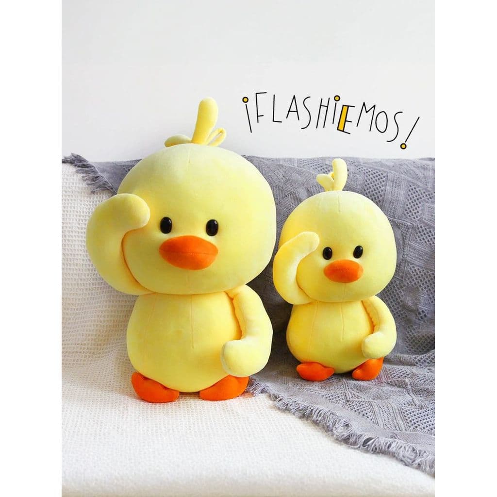 Pequeno pato amarelo boneca influenciador Tik Tok mesmo estilo pato brinquedo de pelúcia Ragdoll dormir travesseiro boni