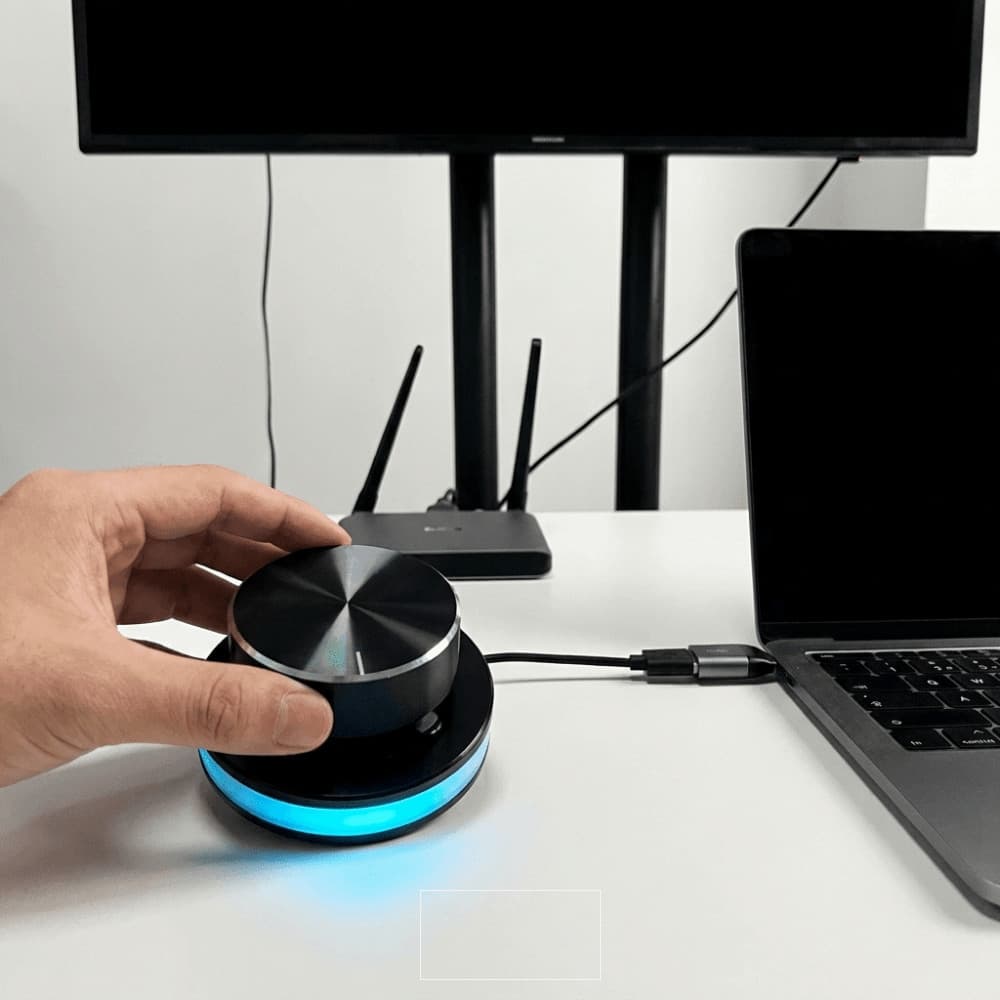 Controlador De Volume USB , Botão De Controle Ajustável Sem Fio , Mídia Externa Profissional