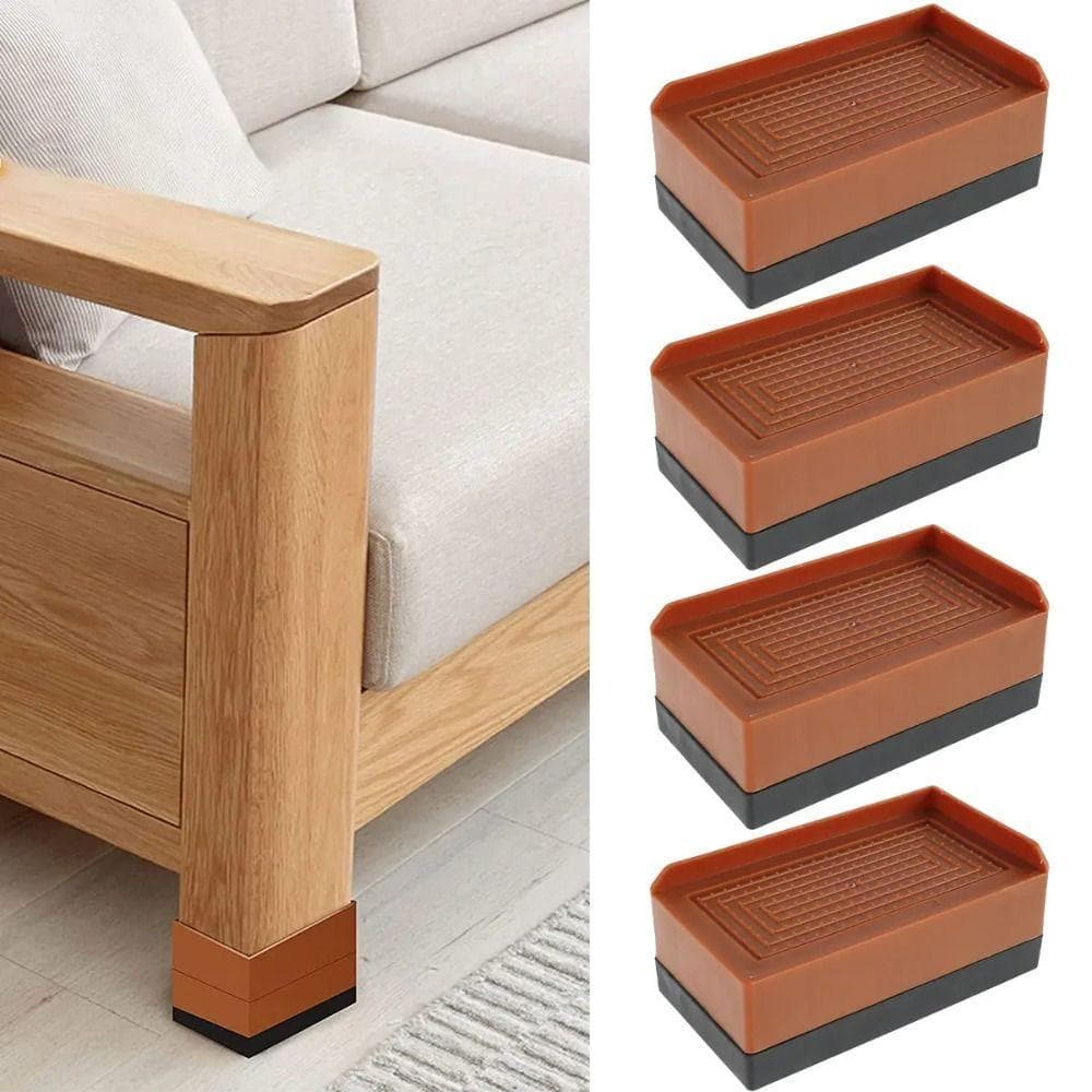 Almofada Para Pés De Móveis   , Elevadores De Mesa , Riser De Cama Antiderrapante , Suporte Cadeira Em Formato De C