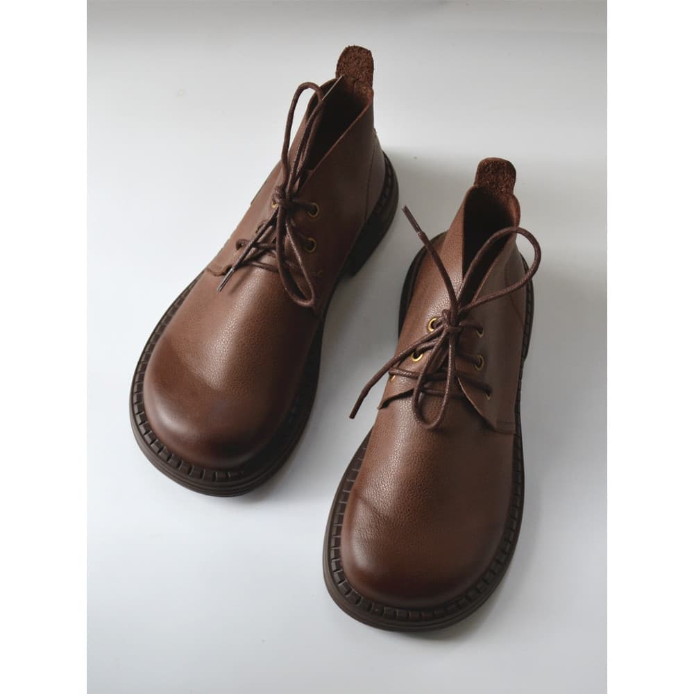 Rua literária Retro Martin botas de couro genuíno solto Mori feminino comércio exterior europa américa Lolita dos desenh
