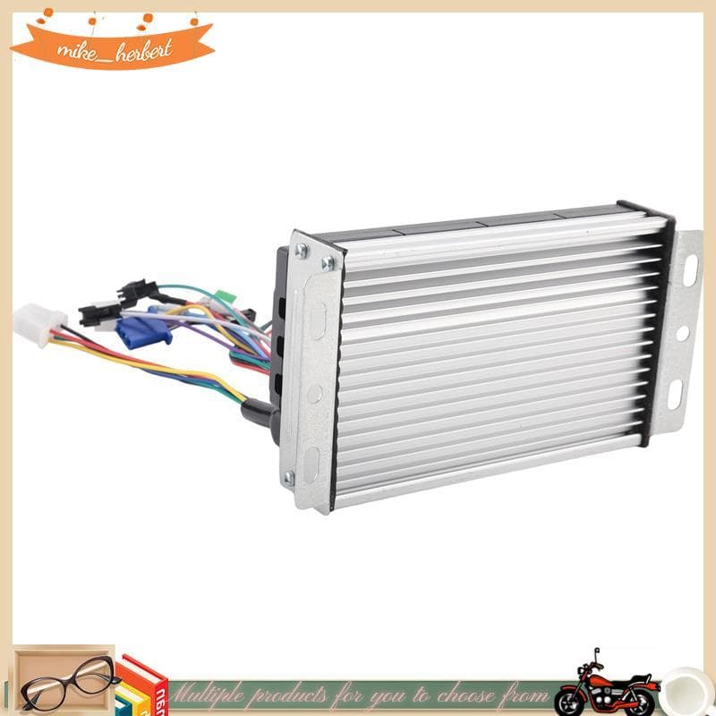 Controlador De Bicicleta Elétrica 48V/60V/72V 50A 1500W Onda Senoidal Dividida Velocidade Do Motor Inteligente Acessório