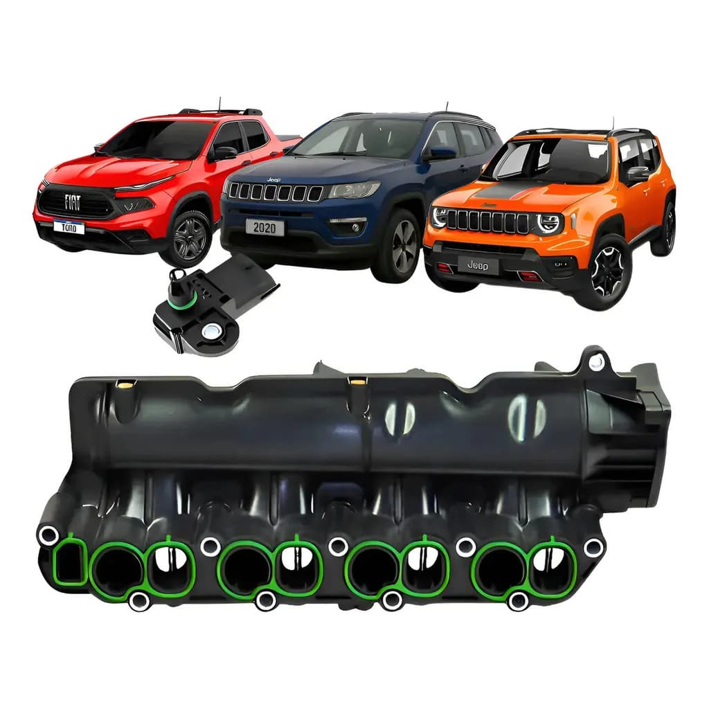 Coletor De Admissão Jeep Compass Fiat Renegade Toro Diesel 2.0 16V 2016 A 2021