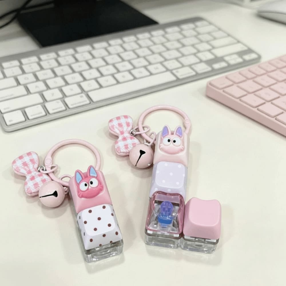 Brinquedo Fidget Para Teclado De 4 Teclas ALTOZEN , Mini Chaveiro Criativo De Descompressão De , Engraçado