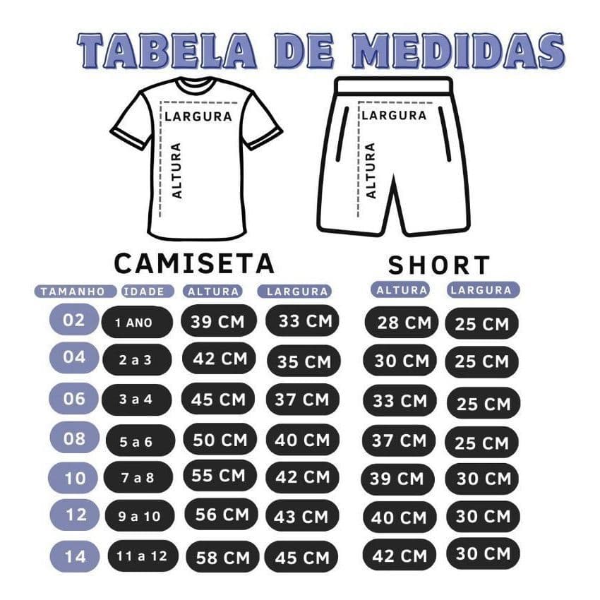 kit Infantil Corinthians ( Meio a Meio ) Qualidade Premium 2026