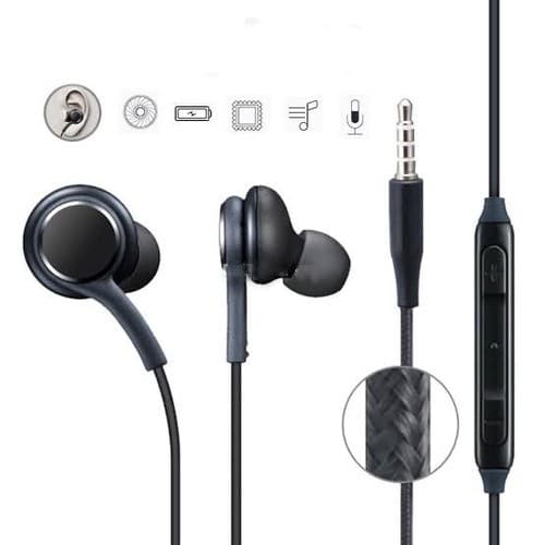 Fone com fio confortável som graves e microfone A06 G24 13C A05 C75 G04 G34 5G A3 A16 4G G56
