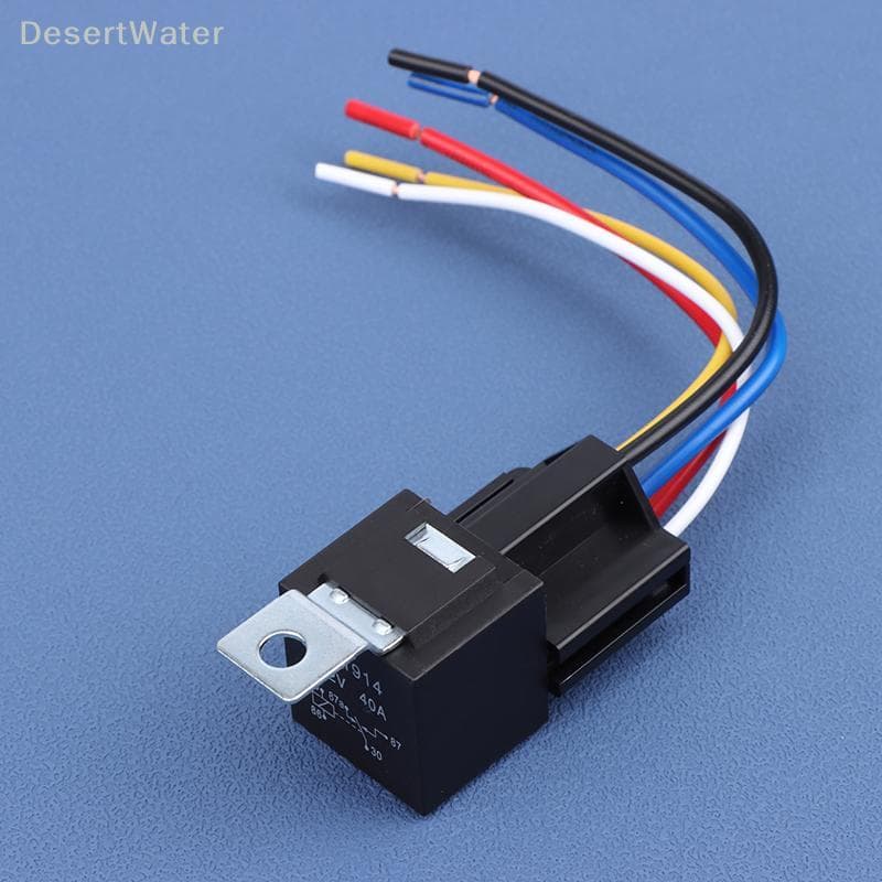 < DesertW > 12V 40A Carro Tru Auto Automóvel Relé Automotivo Com 5 Pinos Soet 5 Fios Para GPS Lamplight Ventilador Ar Co