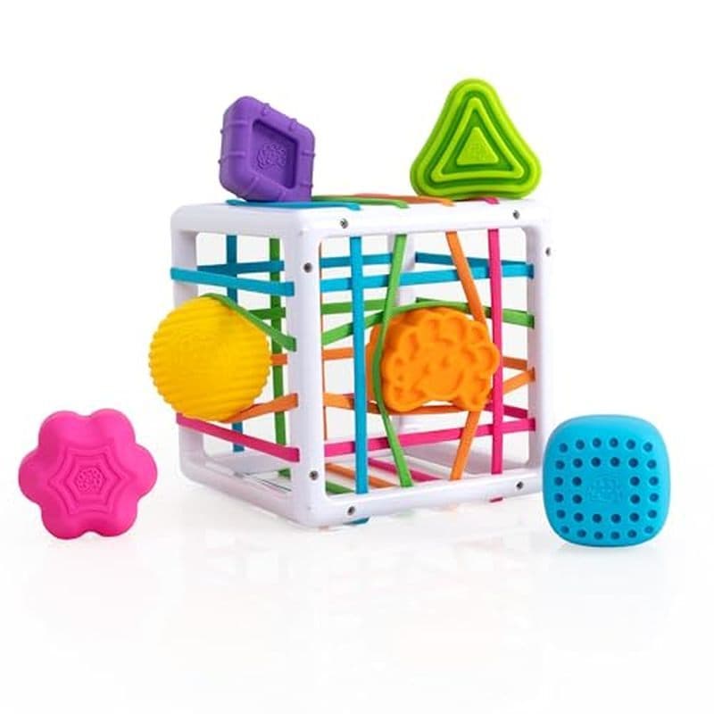 Brinquedos De Cérebro Gordo , Aprendizagem Em Forma De InnyBin Sensoriais Para Bebês E Crianças Pequenas De 10 Meses Ou