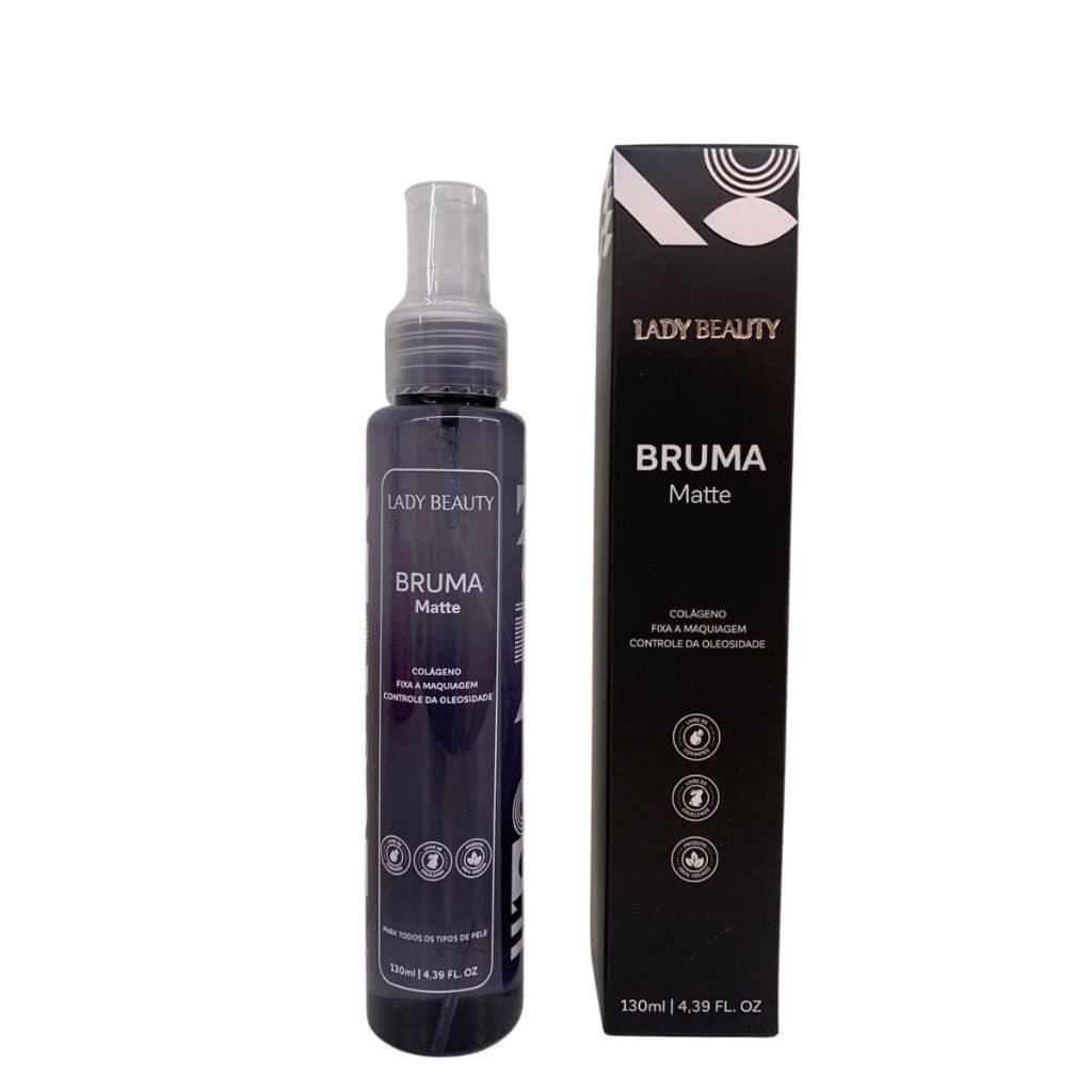 Bruma Fixadora de Maquiagem Matte 130ml Lady Beauty