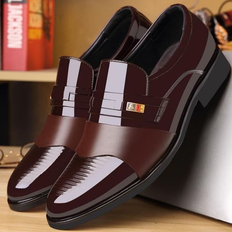 Sapatos de couro masculinos negócios comércio exterior novo estilo sapatos de couro masculino Formal Wear casual moda ap