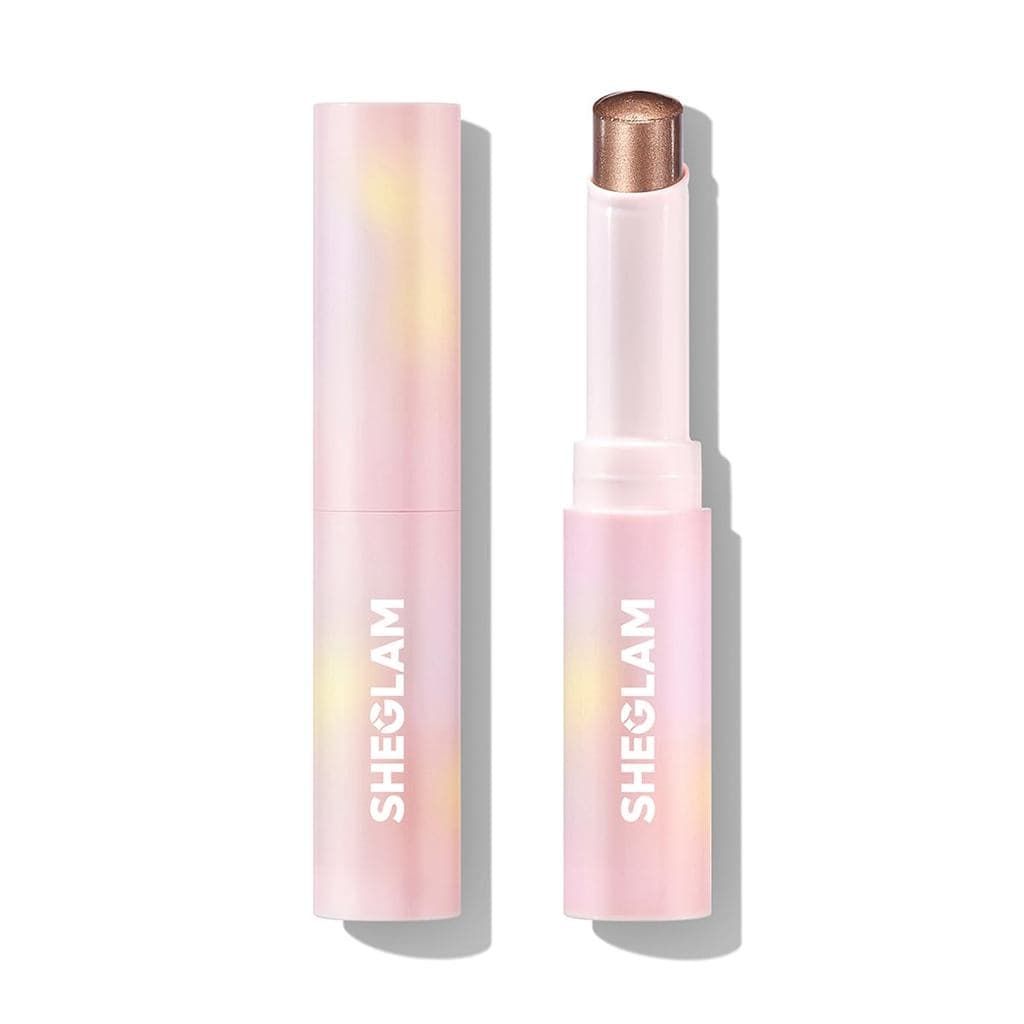 SHEGLAM Lápis de Sombra e Delineador com Brilho Cristalino e Pincel, Fácil de Esbater, Longa Duração, Sombra Brilhante-0