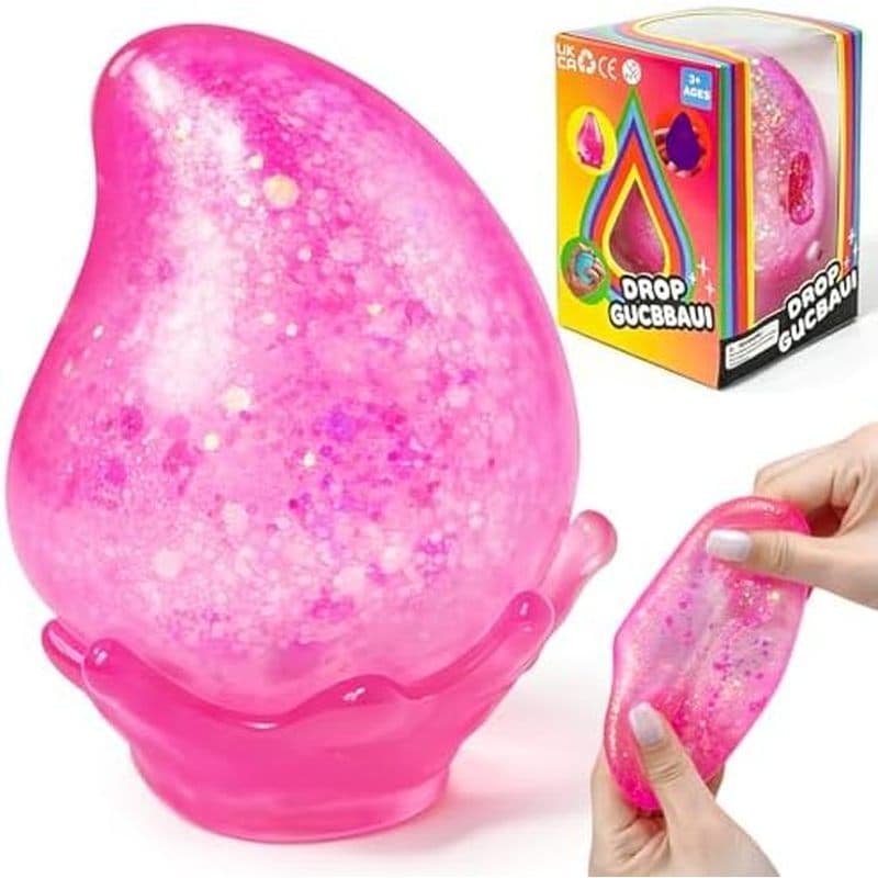 Bola Mole De Gota De Água Dos Sonhos , Brinquedo De Alívio De Cubo De Estresse Açúcar De Malte De Gelo De Ascensão Lenta