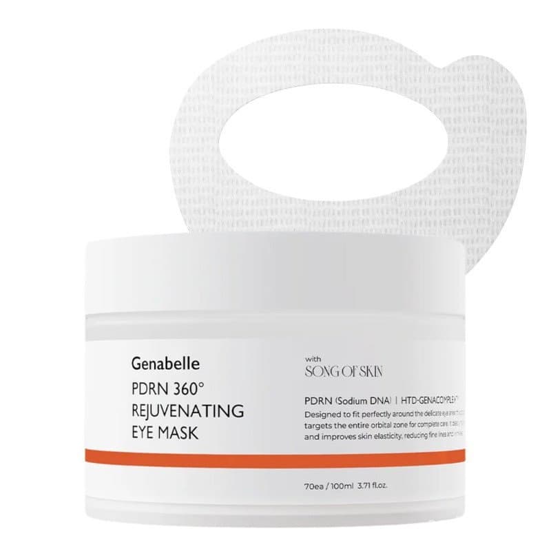 GenabellePDRN360 ° MáscaraRejuvenescedoraParaOsOlhos – PatchesParaTodaAÁreaDosOlhosParaHidratação, Firmeza e Elasticidad