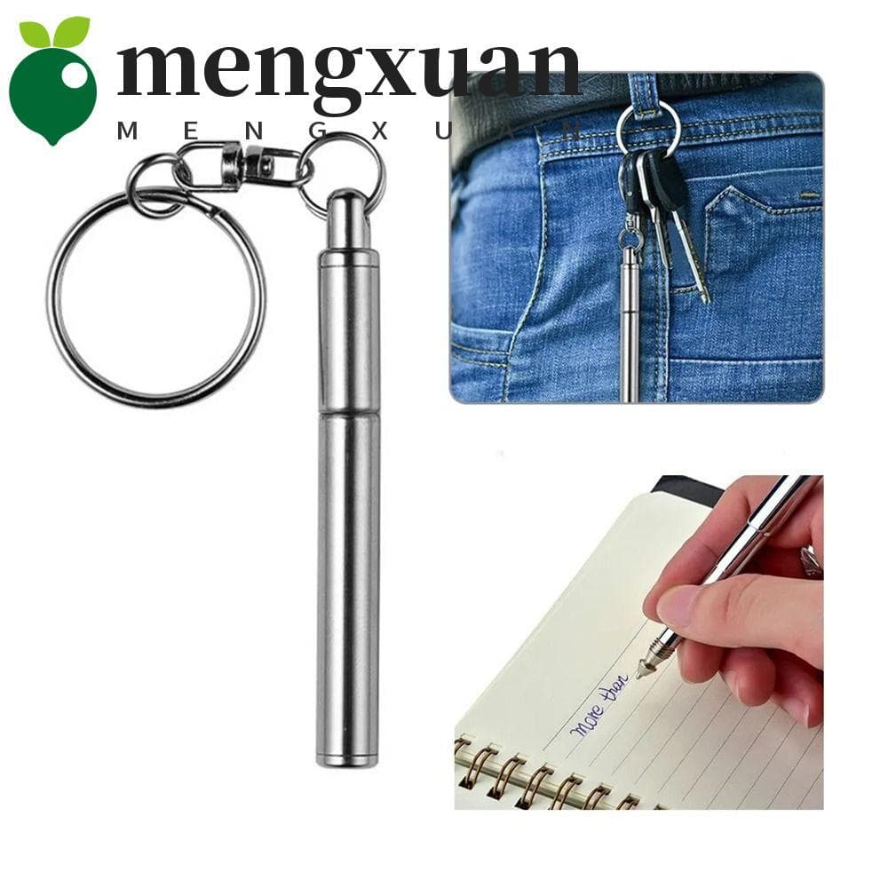 Canetas Esferográficas De Chaveiro MENGXUAN1 , Caneta De Ferramenta Telescópica Multifuncional De 6.3 Cm , Em Formato De