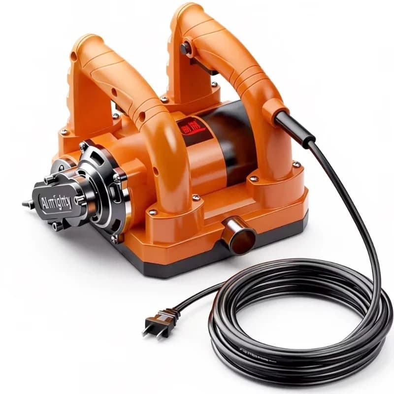 Heavy Duty Electric Wall Chaser, One Pass Groove Cutting Machine for Concrete Brick Wall Hydropower Wiring Construction