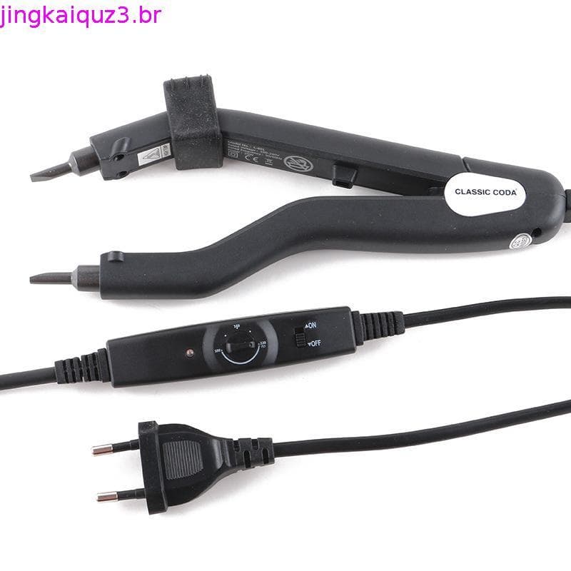 1pcs Temperatura Ajustável 220 ° C Mini Ponta De Aquecimento Inteligente Ferro Para Extensão De Cabelo , Ferramentas De