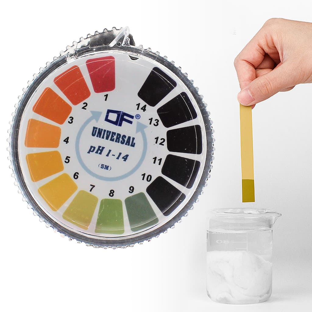 Llittlesunla1 Rolo ph 1-14 Litmus Paper Tester Papers Indicador Universal Teste De Papel Laboratório De Tira De Ácido Al