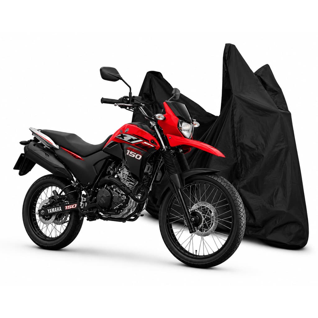 Capa Cobrir Moto Couro Yamaha Lander 250 Anti risco Impermeável Proteção Uv