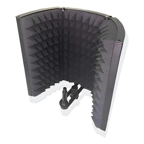 Anti Puff Pop Filter Para Microfone Forza Acústico Estudio Preto