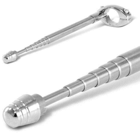 Antena Corta Pipa Moto Retrátil Anti Cerol Aço Inox Guidão