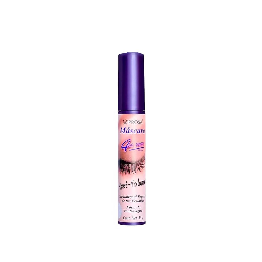 Máscara de Cílios Volumizadora Extra Longa 4 em 1 da Prosa