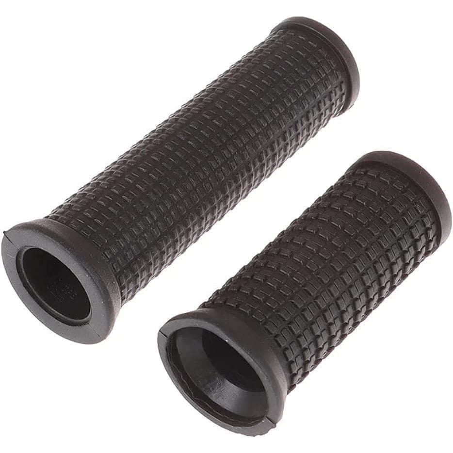 2 Peças de Manoplas Pretas para Guidão de Bicicleta (Longas/Curtas) para Trocador de Marchas, Peças de MTB Antiderrapant