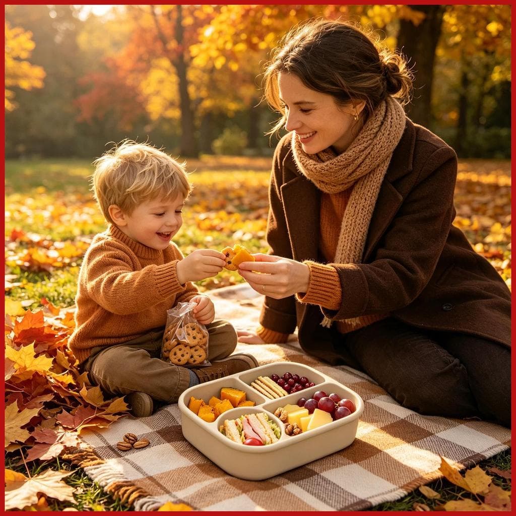 Recipientes De Almoço À Prova De Vazamento 750ml 4 Compartimentos Divisor Divisores De Lancheira De Silicone Para Lanche