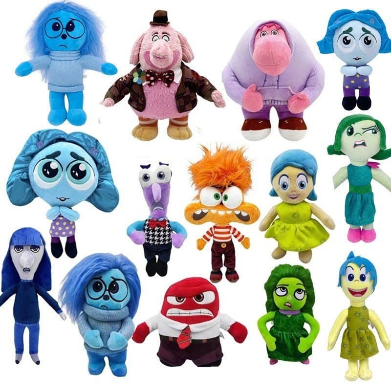 Divertidamente 2 Pelúcia , Inside Out 2 Bonecas De Brinquedos Recheadas Decoração De Quarto Fofo Para Crianças Presentes