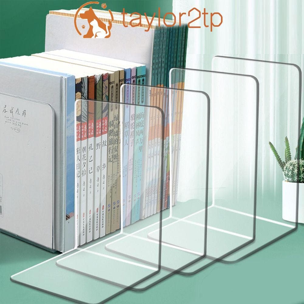 Suportes Para Livros De Mesa ATAYLOR2TP , Suporte Durável Em Forma De L , Estante De Com Exibição Simples