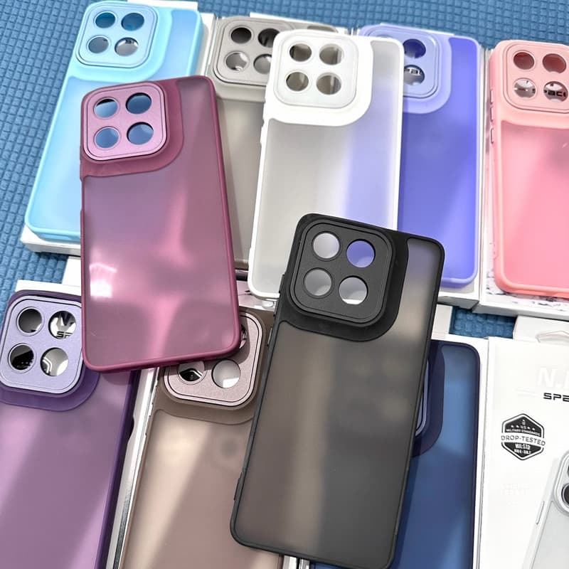 Capa SPACE Acrílico Fosca Anti Impacto  Para Motorola G56 / G86 / G67 / G77 capinha com buraco de fino protege a câmera