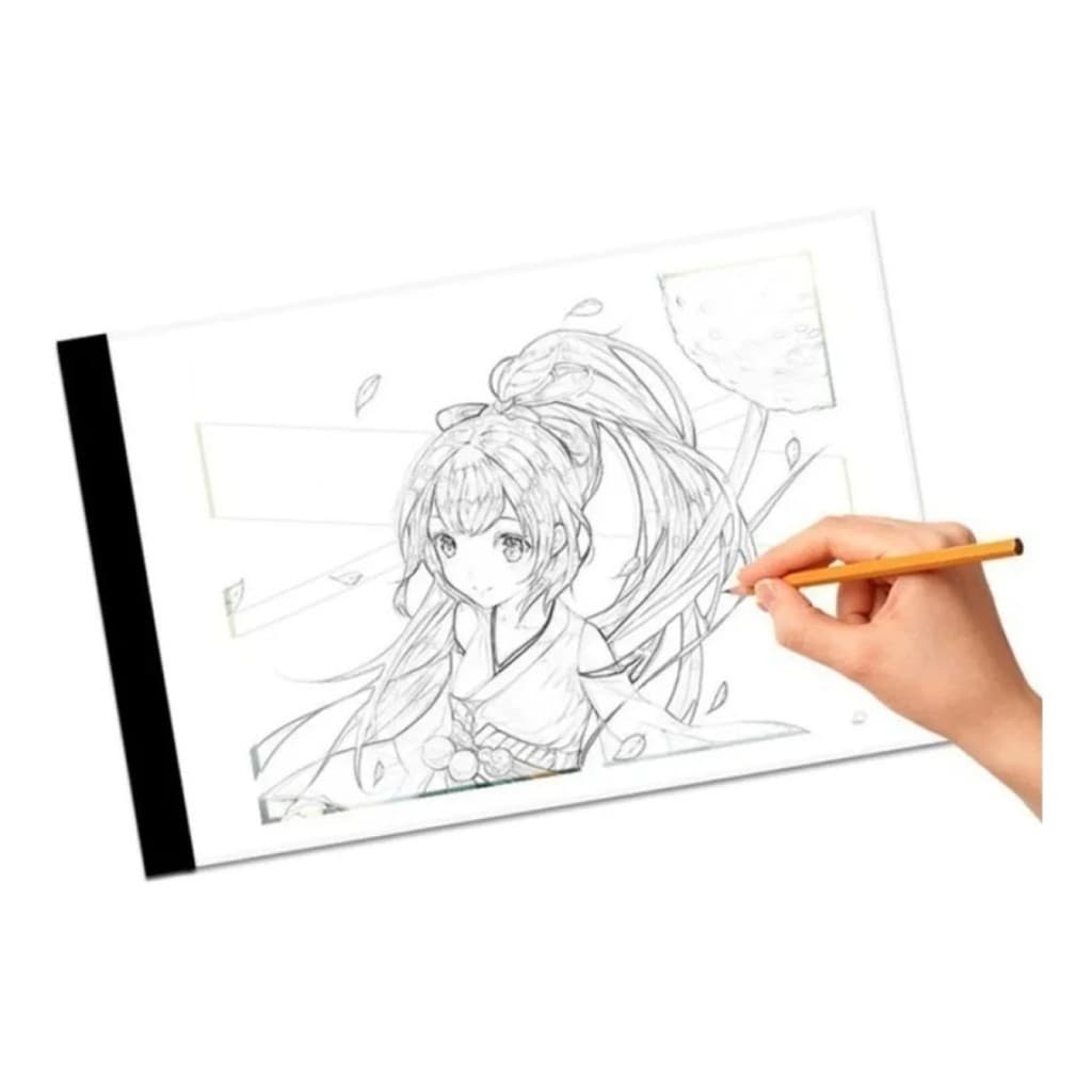Mesa Digitalizadora LED A4 Profissional Ultra Fina Luz Branc