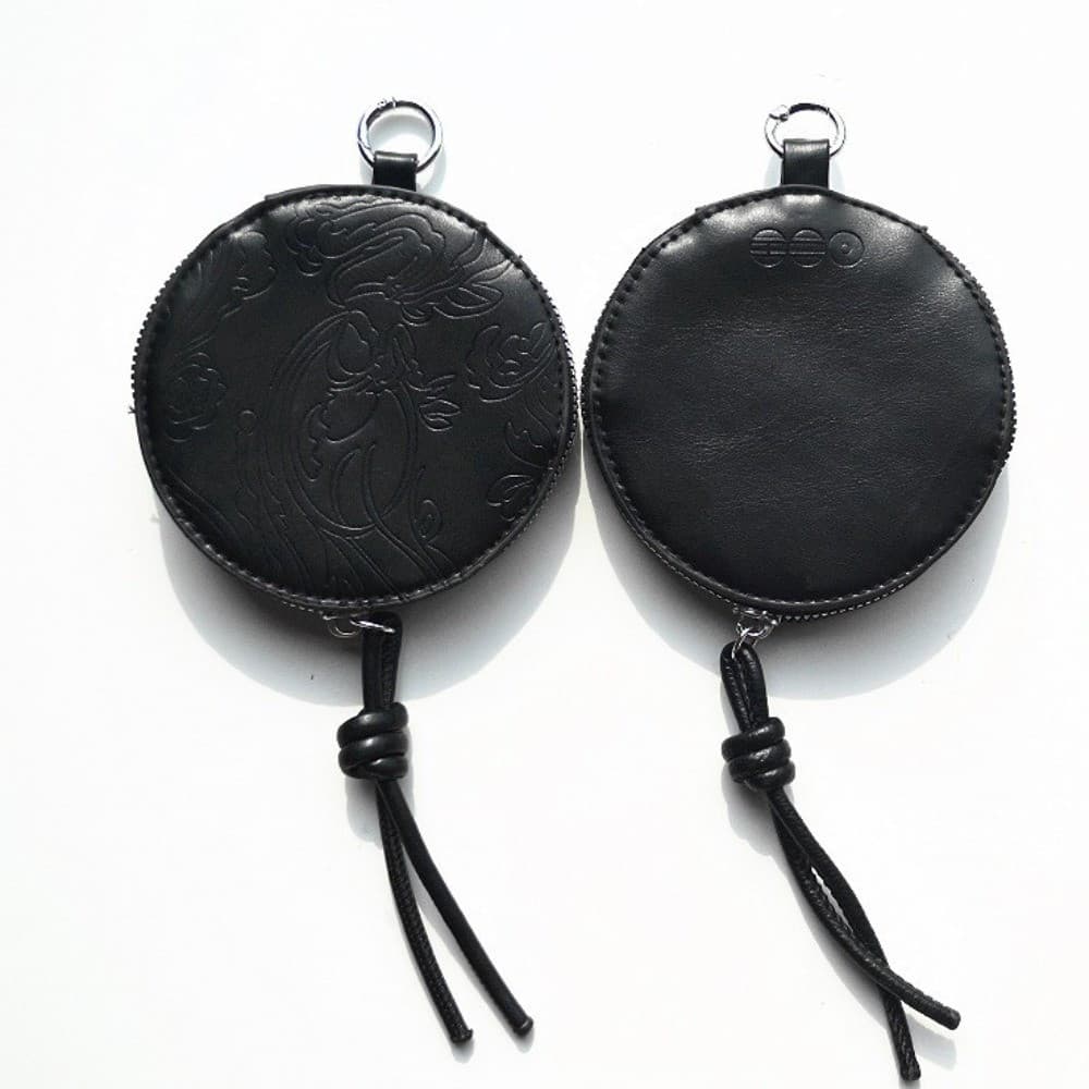 Mini Porta-Moedas de Couro e Porta-Cartões do Ídolo de Kpop BTS