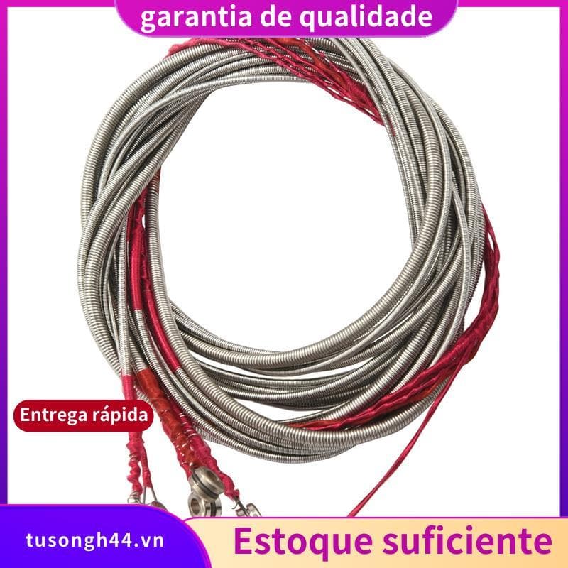 Conjunto De 5 Cordas De Aço Para Guitarra , Ótima Substituição jimarnoldbr