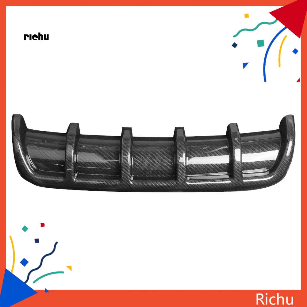Richu * Carro Universal ABS Chassis Barbatana De Tubarão Dobra Inserção Spoiler Traseiro Difusor De Pára-Choques