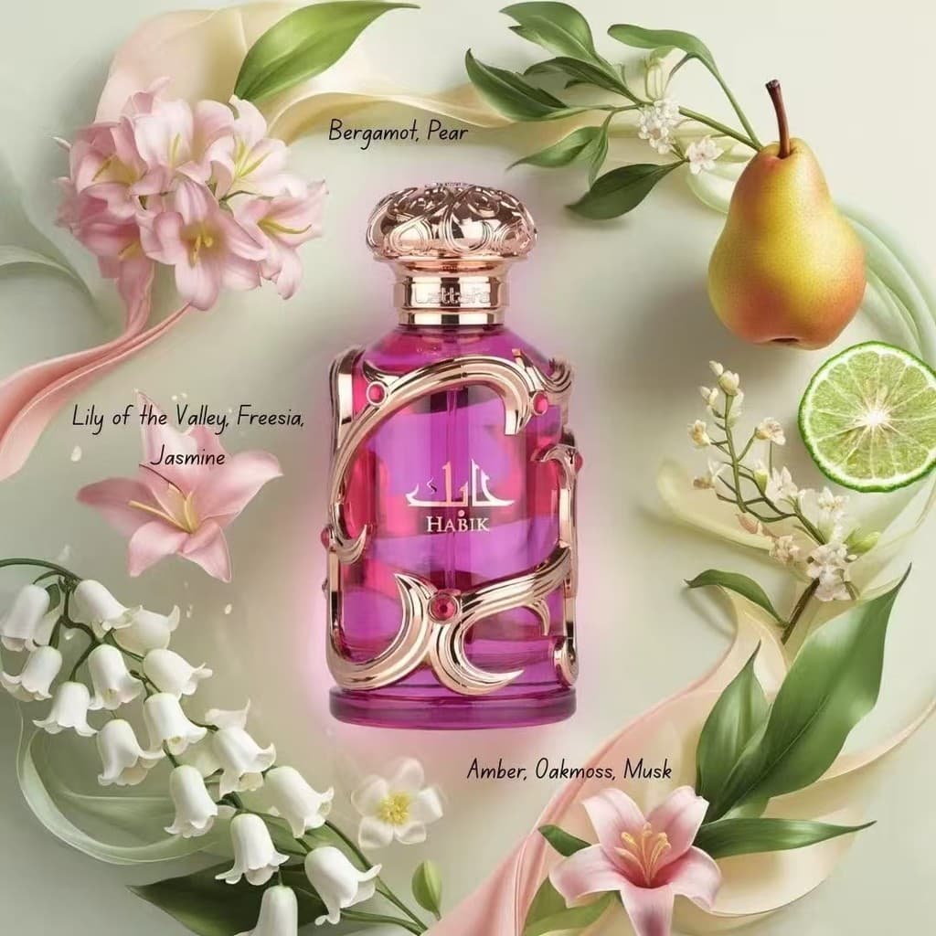 Lattafa Habik Perfume Vietnã Árabe Dibai Perfume Universal