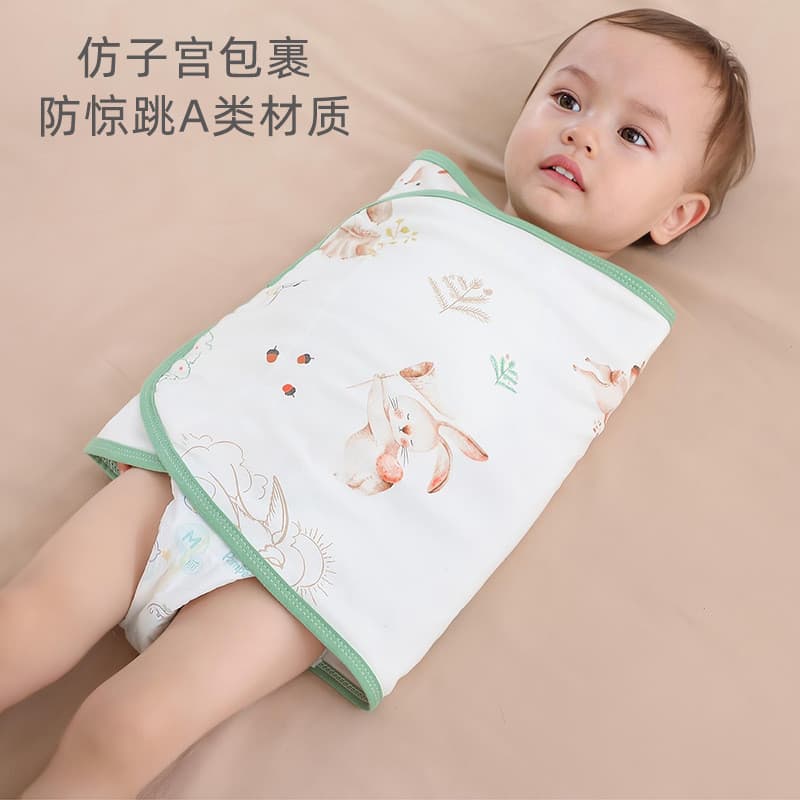 Bebê Anti-choque saco de dormir embrulho toalha bebê dormir silencioso recém-nascido Swaddling toalha verão primavera ve
