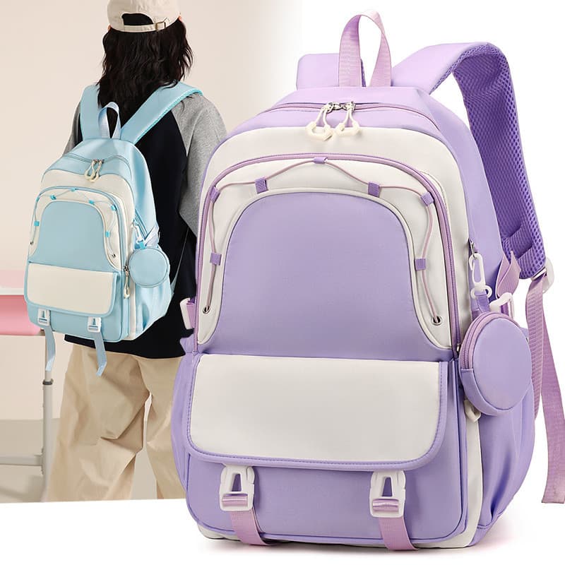 Mochila escolar nova para alunos do terceiro, quarto, quinto e sexto ano do ensino fundamental, grande capacidade, duráv