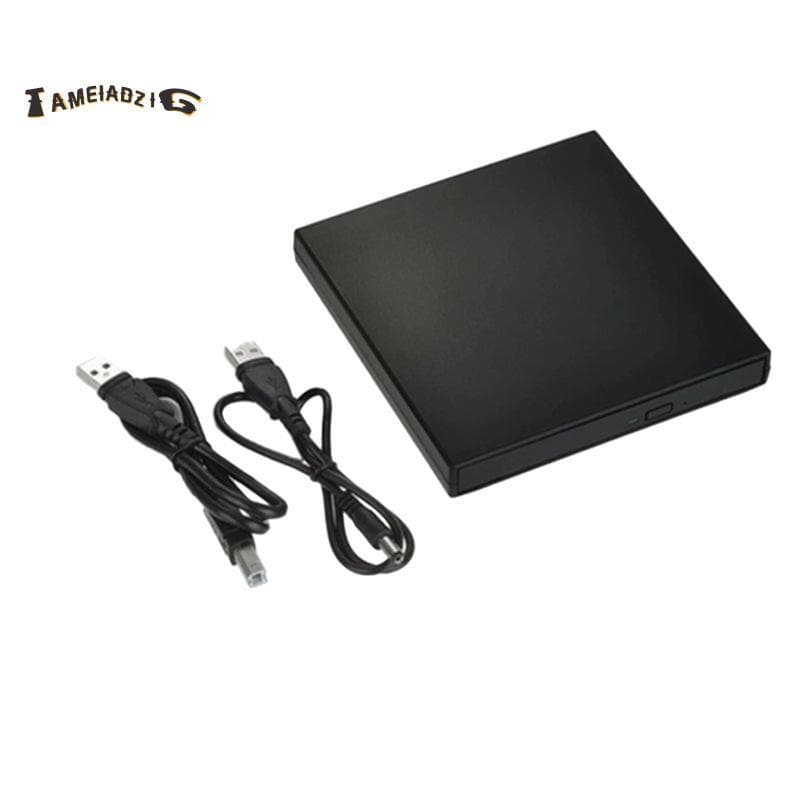 [Entrega Rápida T] Leitor De CD DVD Externo USB-ROM Burner Player 2.0 Unidade De Disco Externa