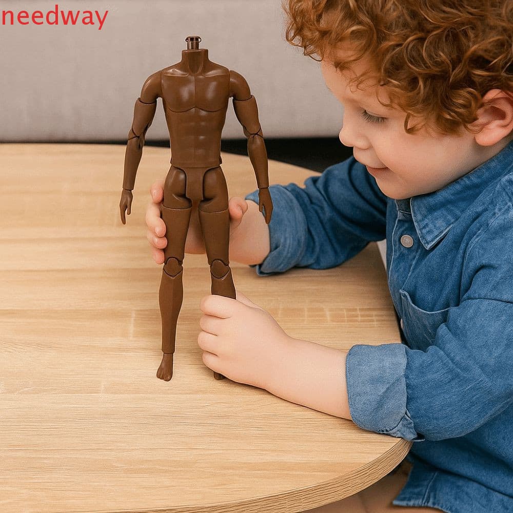 NEEDWAYB 1/6 Figura De Ação , Modelo Masculino De 22 Juntas Múltiplas , Corpo De Móvel De 26 Cm De Altura