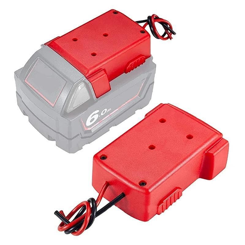 Base Adaptadora De Bateria De 18V , Conversor 12AWG Para Ferramentas Elétricas DIY