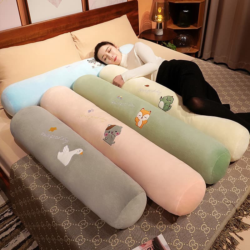 Bonito longo tira travesseiro meninas lado dormir clipe pernas meninos quarto mulheres grávidas dormir segurando dedicad