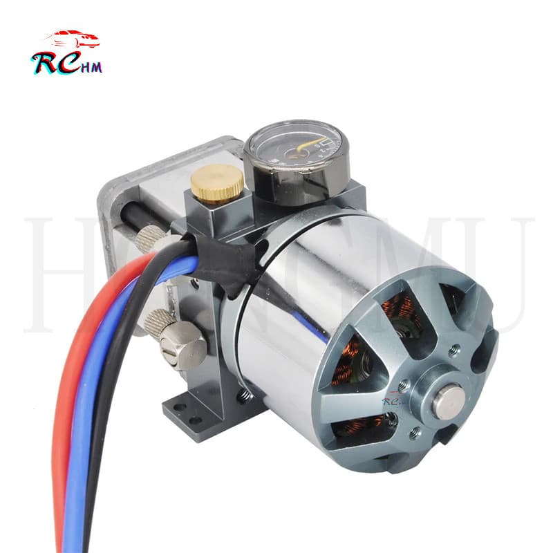 Bomba De Óleo Hidráulica 5055 Com Motor De Baixo Ruído Para Escavadeira 1/12 RC Peças De Modelo De Engrenagem Italiana M