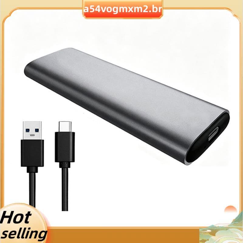 M2 SSD Caso NGFF M . 2 NVMe SATA Adaptador De Gabinete 10 Gbps USB 3.1 C Externo Para Laptop