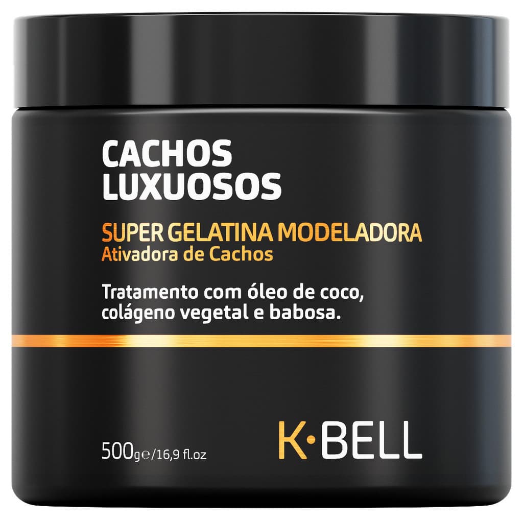 K-Bell Cachos Luxuosos - Super Gelatina Modeladora 500g