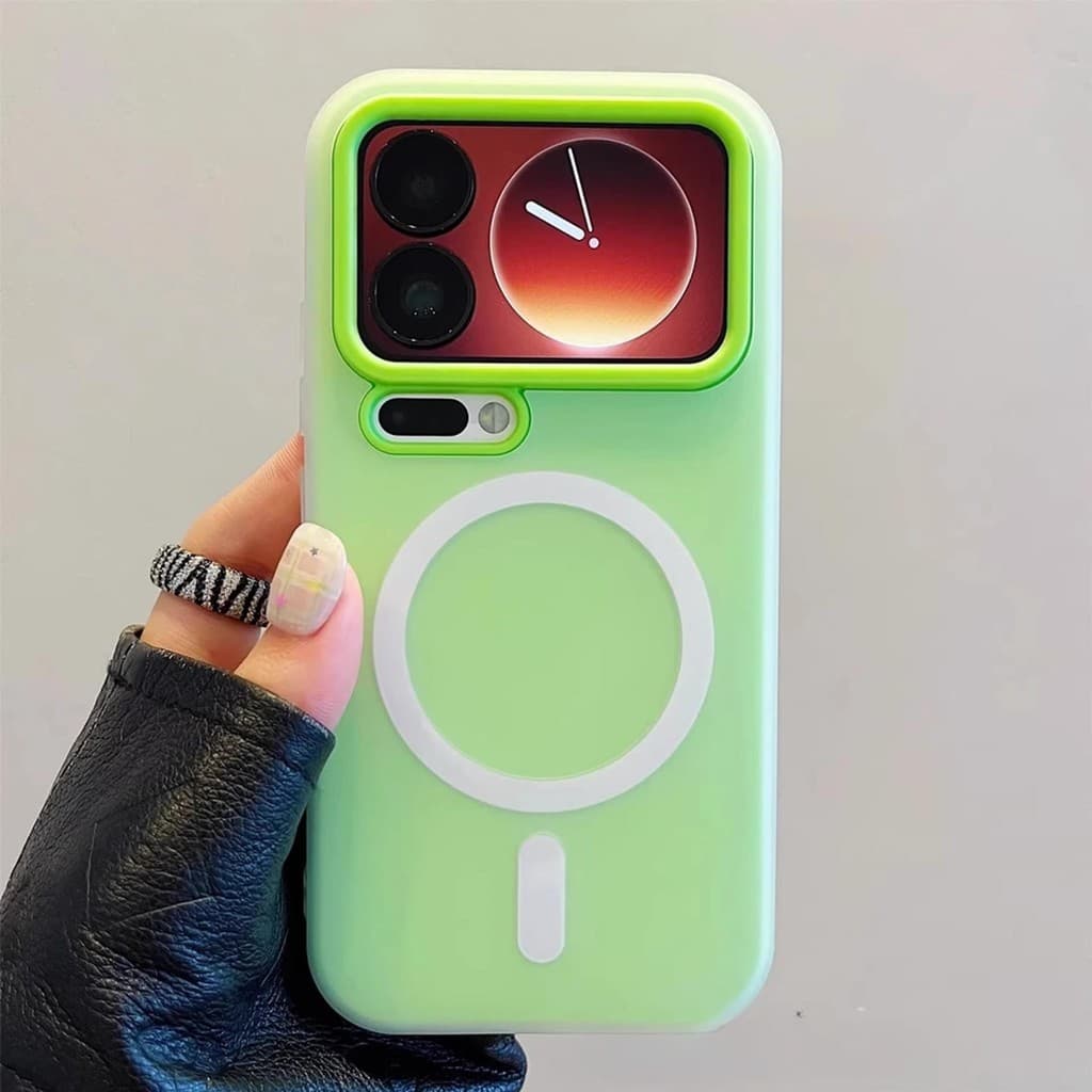Capa magnética simples de gelatina de cor sólida adequada para capa de telefone Xiaomi