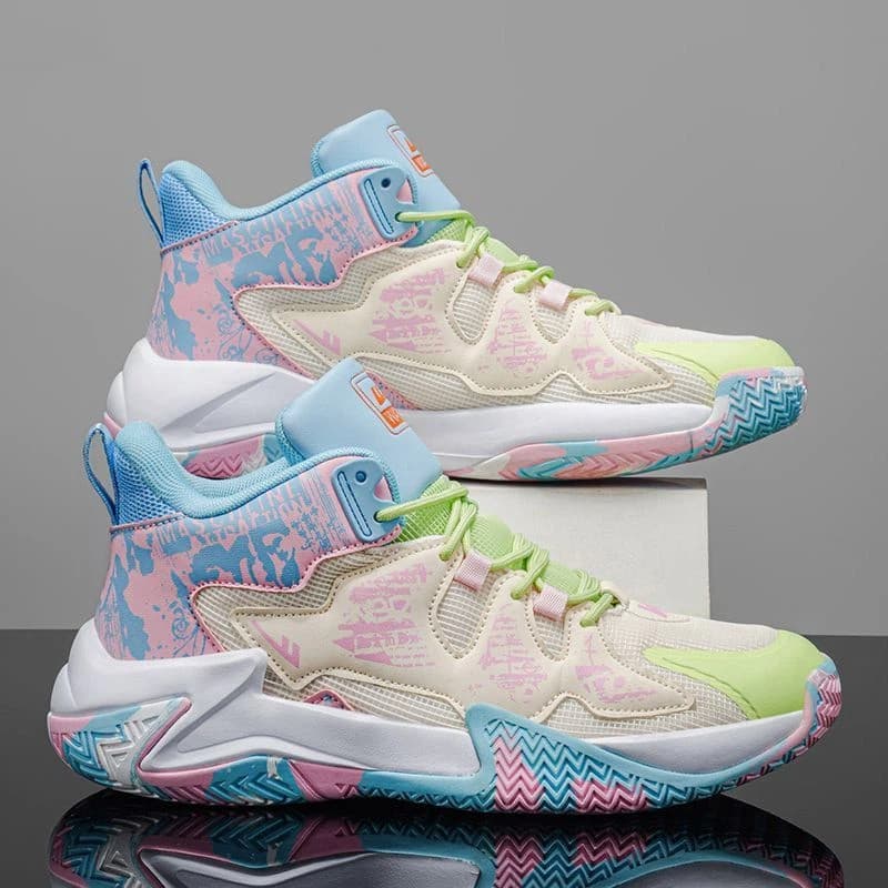 Sapatos de basquete sapatos masculinos primavera novo estilo 2026 respirável resistente ao desgaste estudantes adolescen