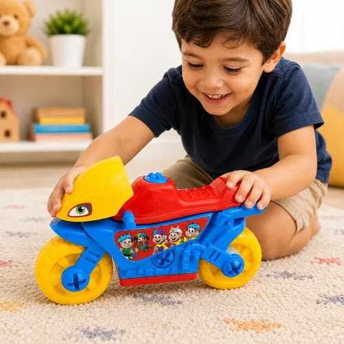 Moto Infantil Cebolinha Lisa Multicolorido
