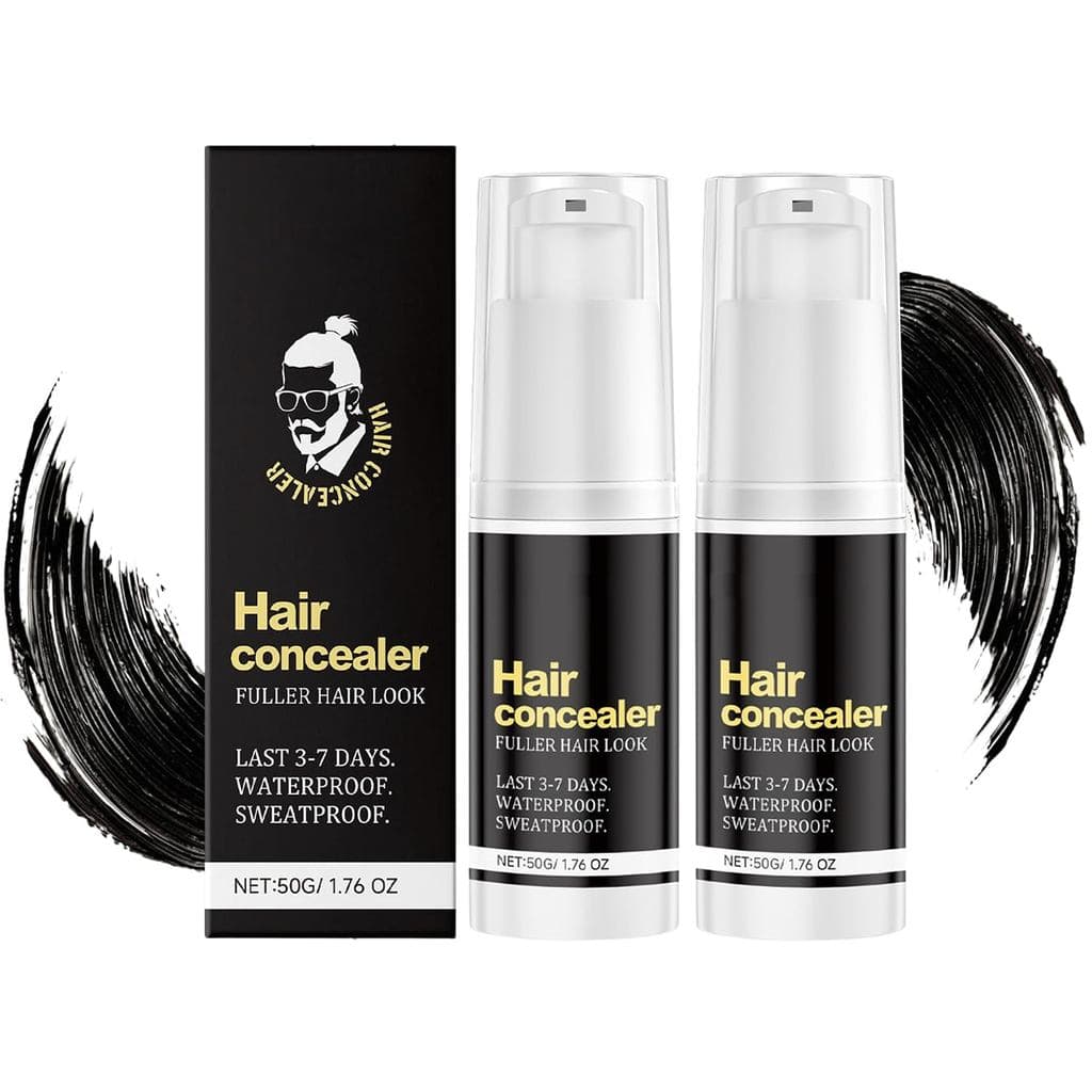 Corretivo Capilar Hairfillup para Homens, cobre facilmente os fios soltos e dá volume ao cabelo (2 peças)