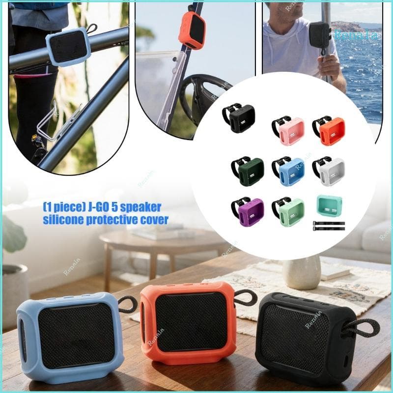 Renala Capa Alto-Falante Silicone Para GO 5 Transporte Frontal Aberta Detalhe Montagem Painel U