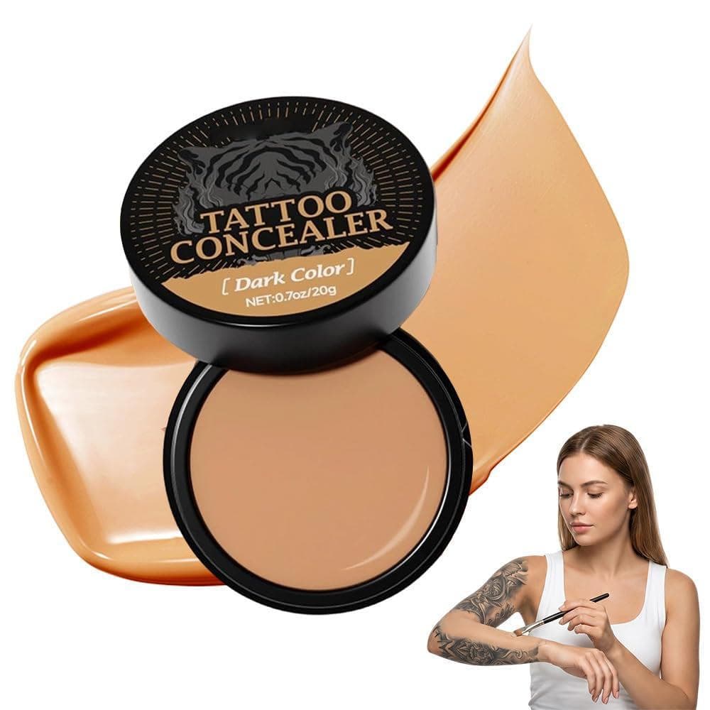 Maquiagem para Cobertura Corporal, Duas Cores Misturáveis, Corretor de Cor para Tom Irregular, Base de Maquiagem para Ev